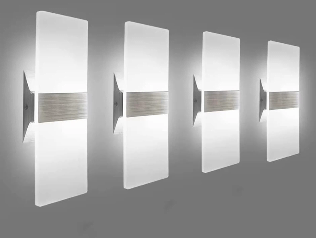 KICAAO Acrylic Wall Lights - 4 Pack - photo 3