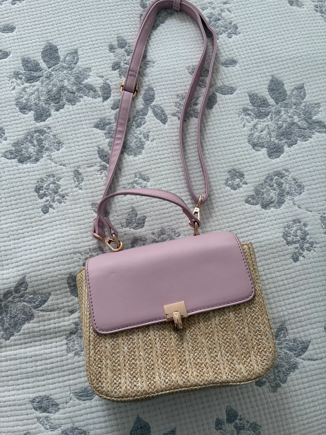 Beach Crossbody Bag - Pink
