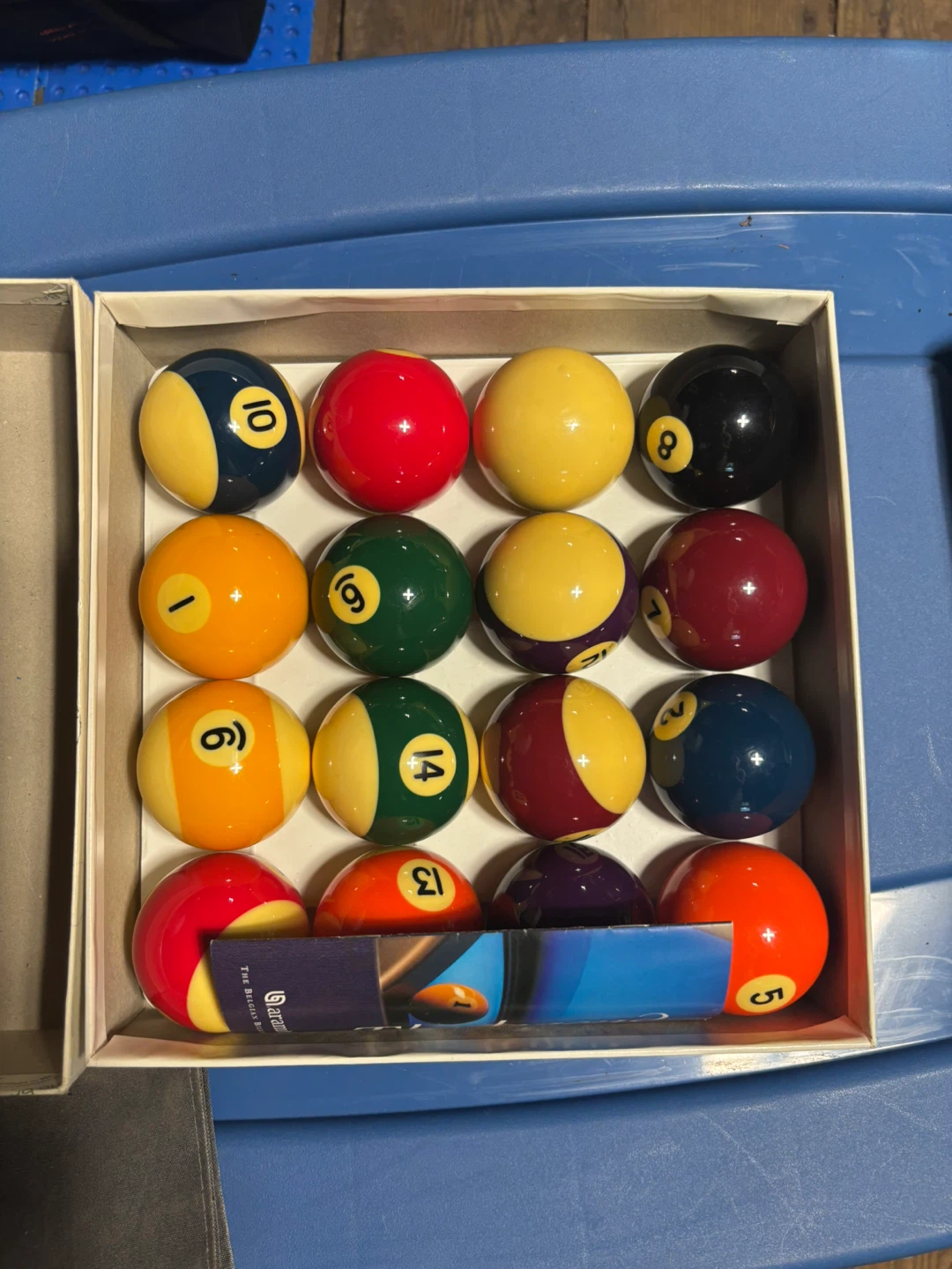 Billiard balls