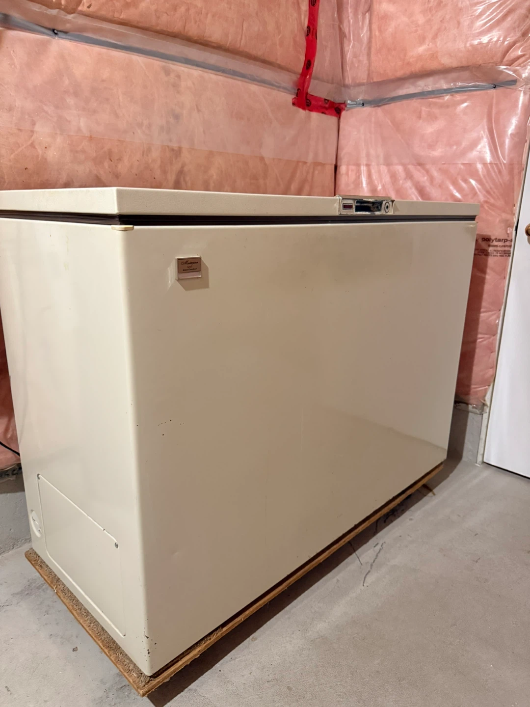 White Chest Freezer