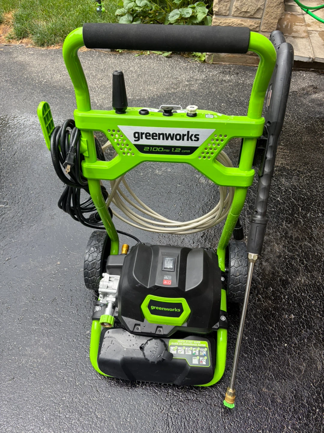Greenworks 2100 PSI Electric Pressure Washer