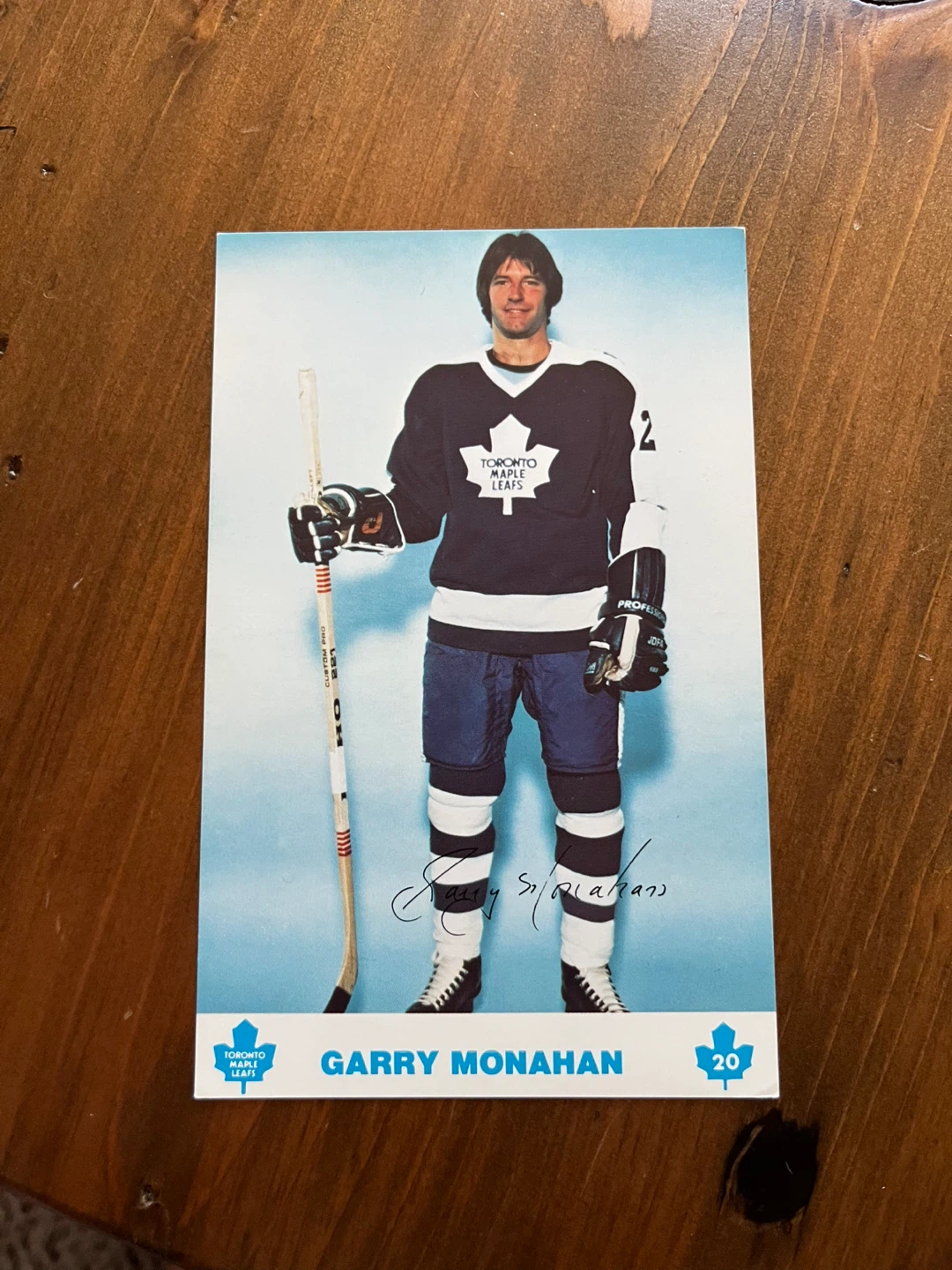 Garry Monahan Postcard Photo