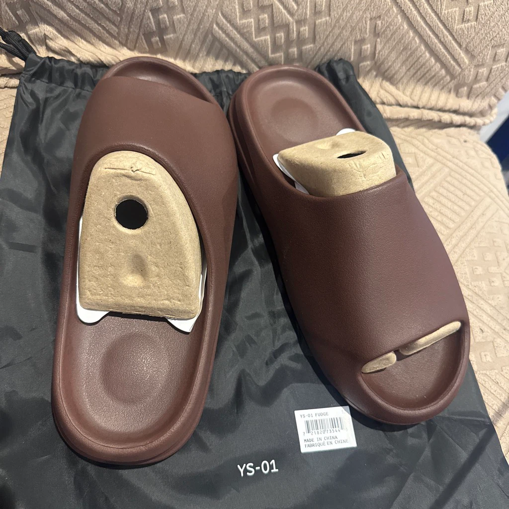 Brown Slides YS-01 Size 12 - photo 4