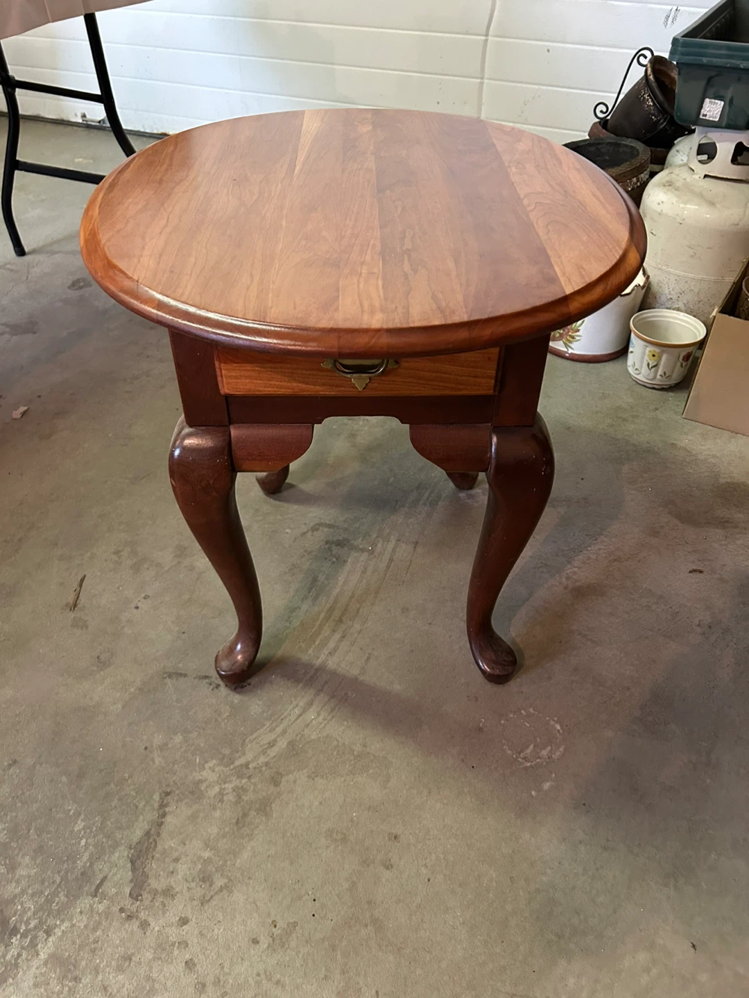 Queen Anne-style end/side table - photo 2