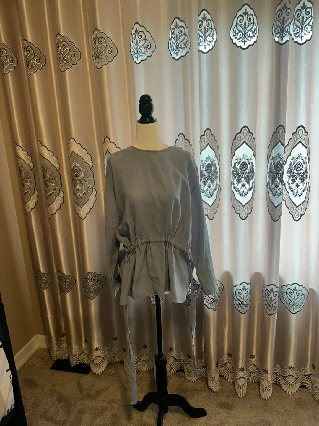 Light Blue Linen Blend Set - photo 3