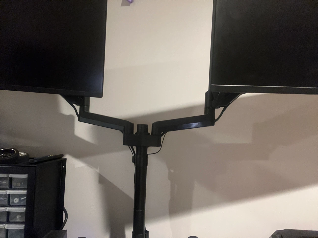 2 Acer EK241Y LCD Monitors with movable stand, attaches to desk - photo 4