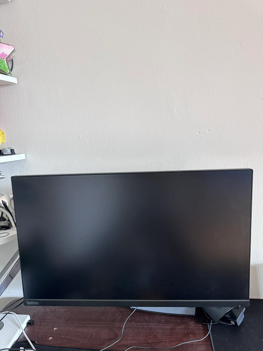 Lenovo ThinkVision Monitor with Arm and Cables