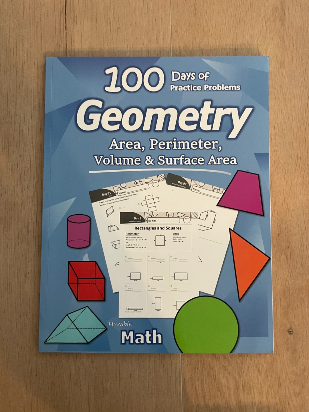 Math Geometry Workbook