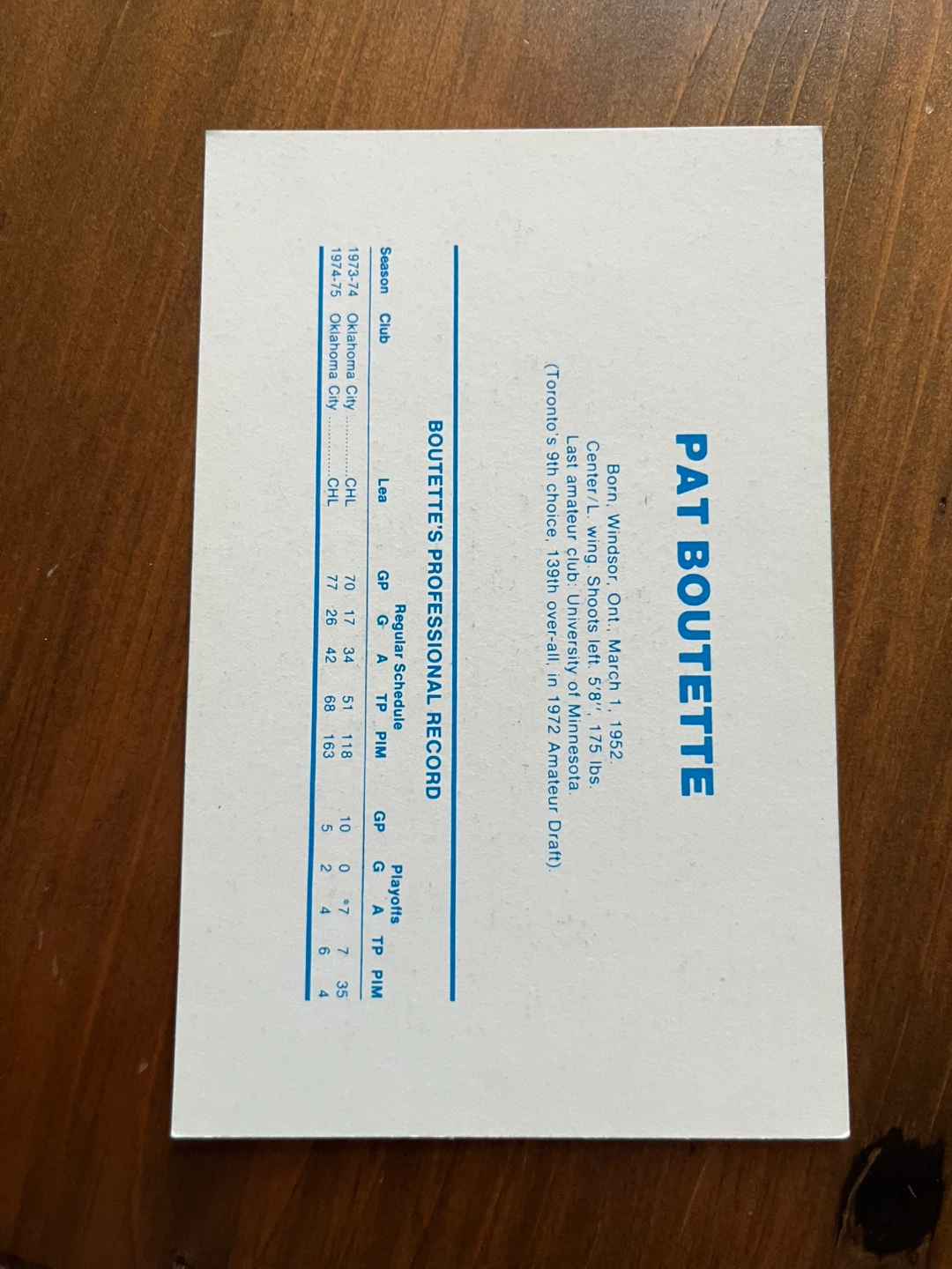 Pat Boutette Postcard Photo - photo 2