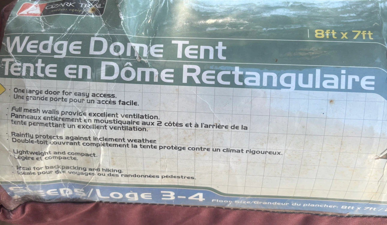 Camping equipment , Tents Stove, Q. and T. Mattress - photo 5