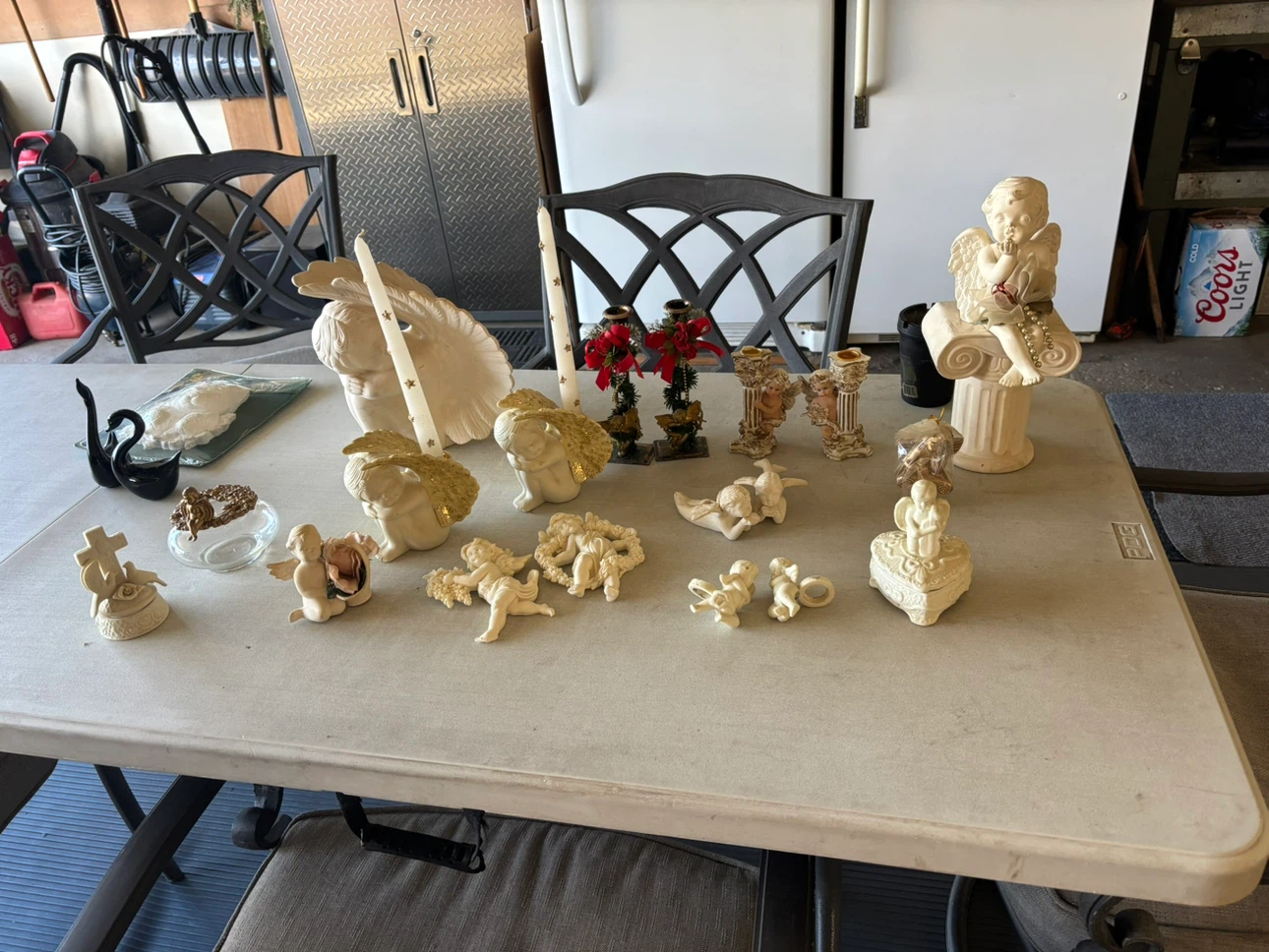 Collection of Cherub and Angel Figurines