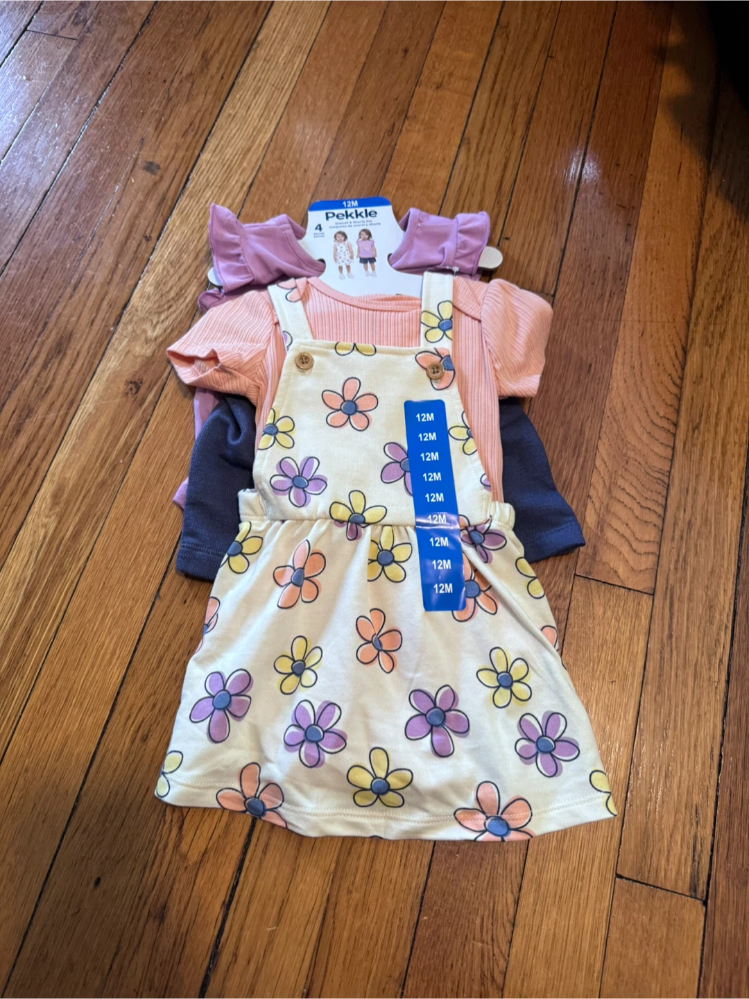 Baby Girl Outfit Set - 12M