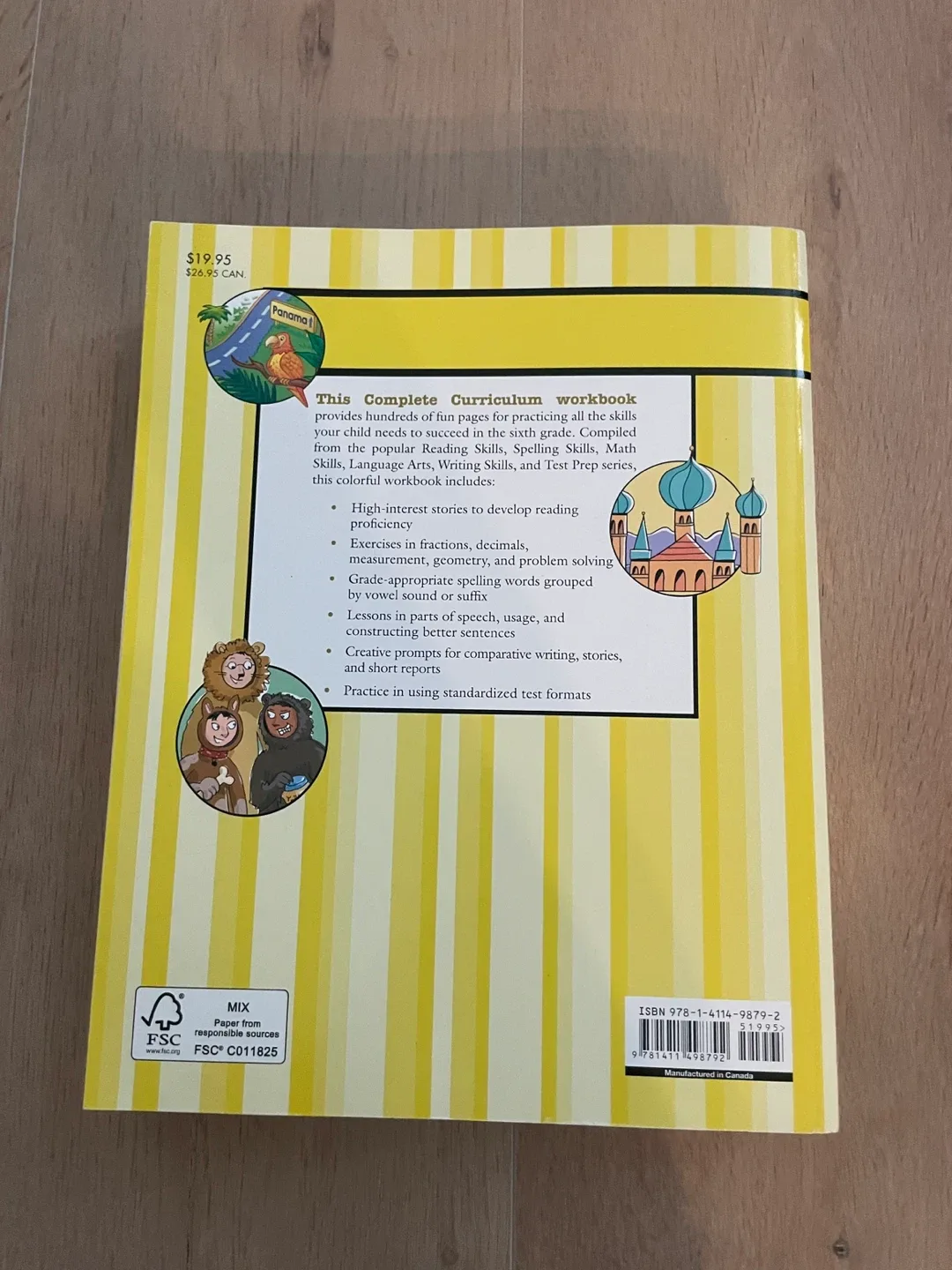 Grade 6 Complete Curriculum Workbook - photo 2