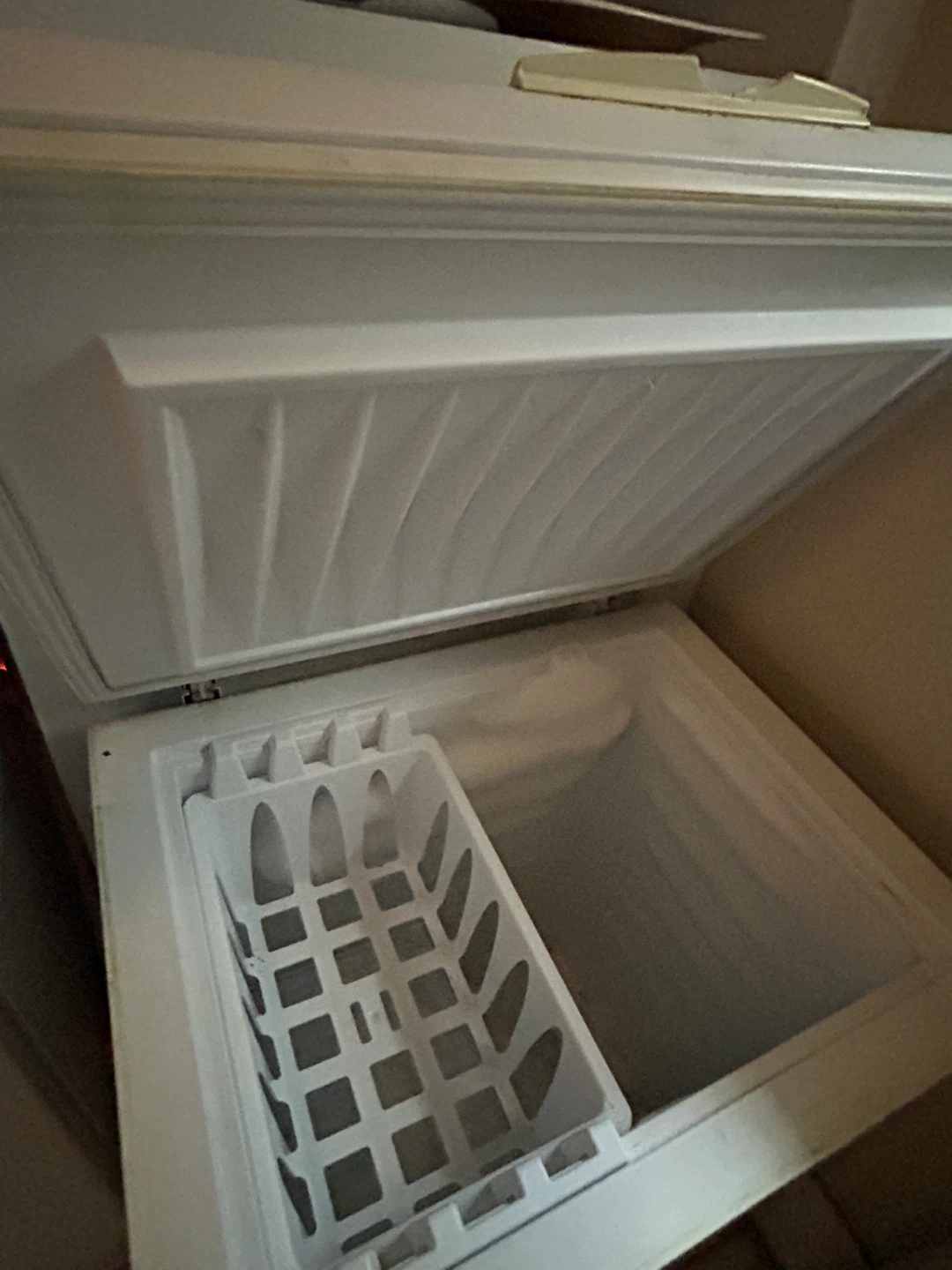 White Chest Freezer