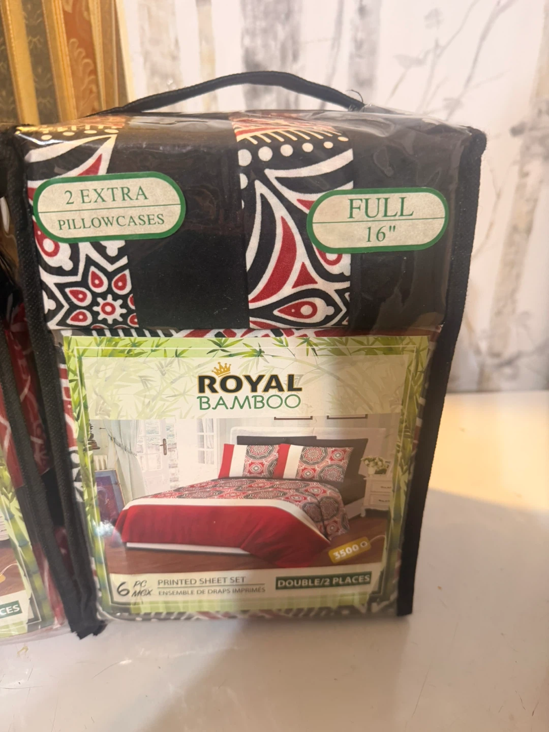 Royal Bamboo Full Size Printed Sheet Set - photo 2