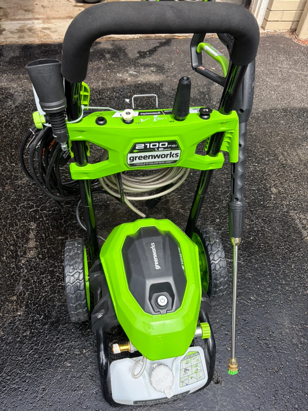 Greenworks 2100 PSI Electric Pressure Washer