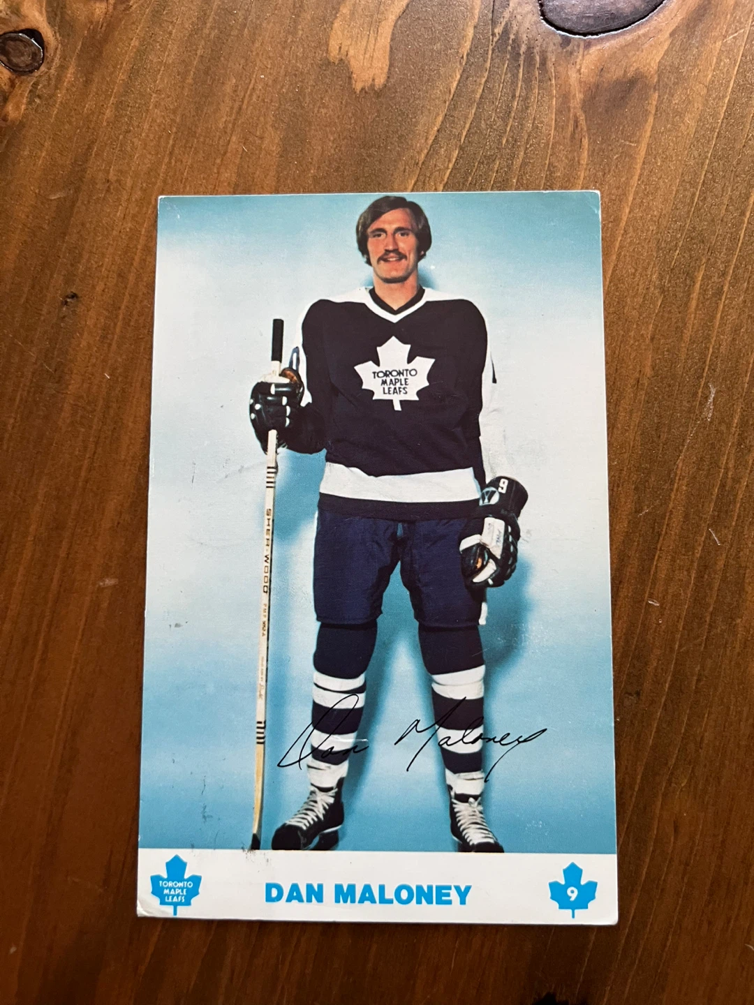 Dan Maloney Postcard Photo