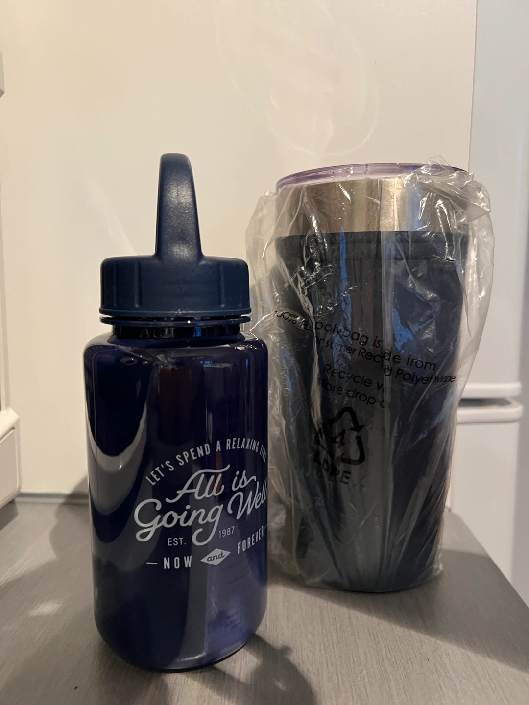 NEW water bottle and thermal cup
