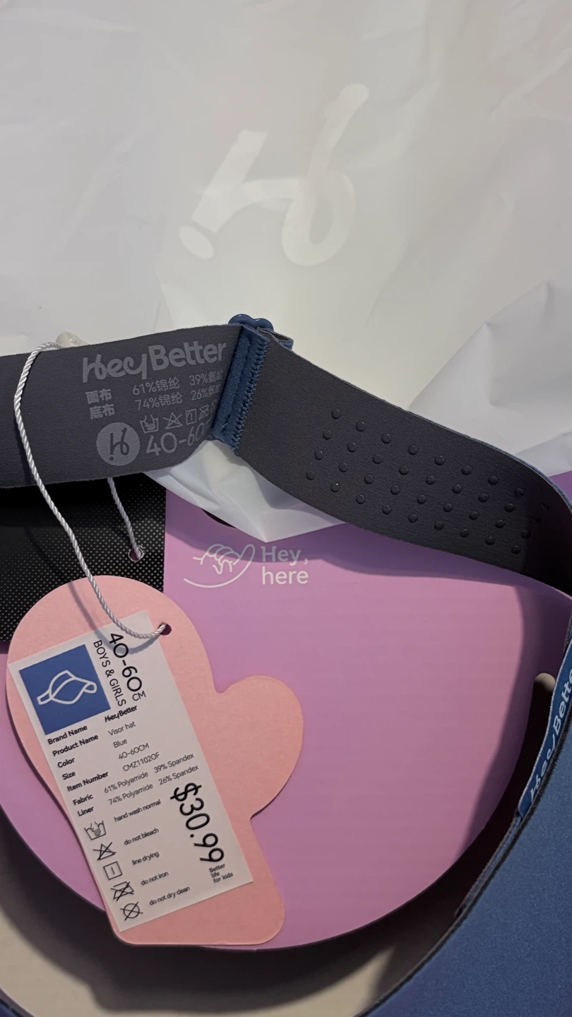 HeyBetter Boys & Girls Visor Hat - photo 4