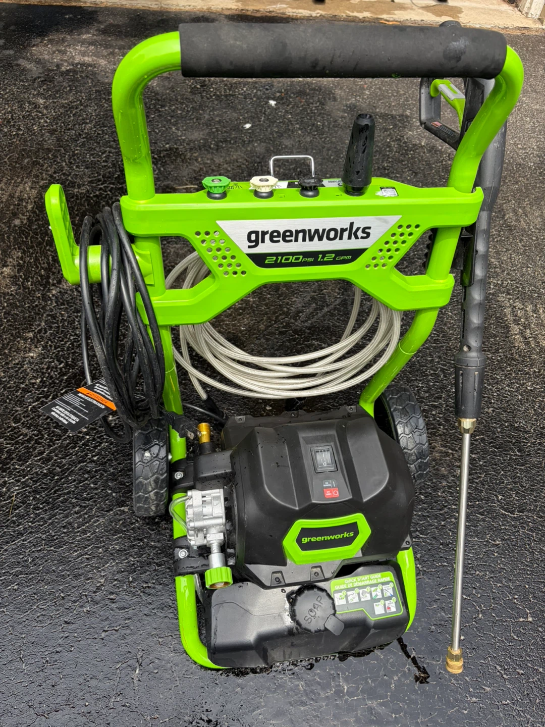 Greenworks 2100 PSI Electric Pressure Washer