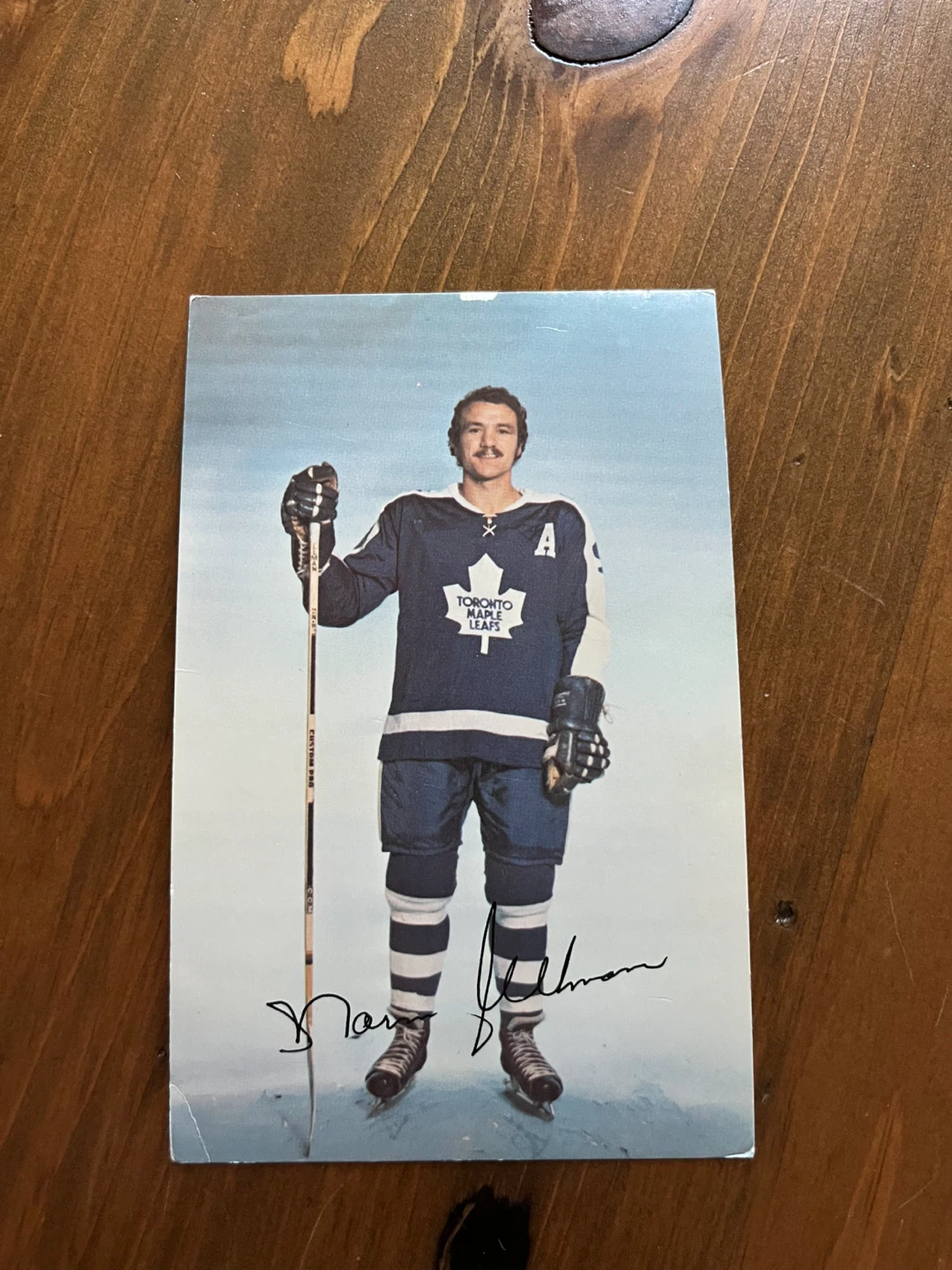 Norm Ullman Postcard Photo