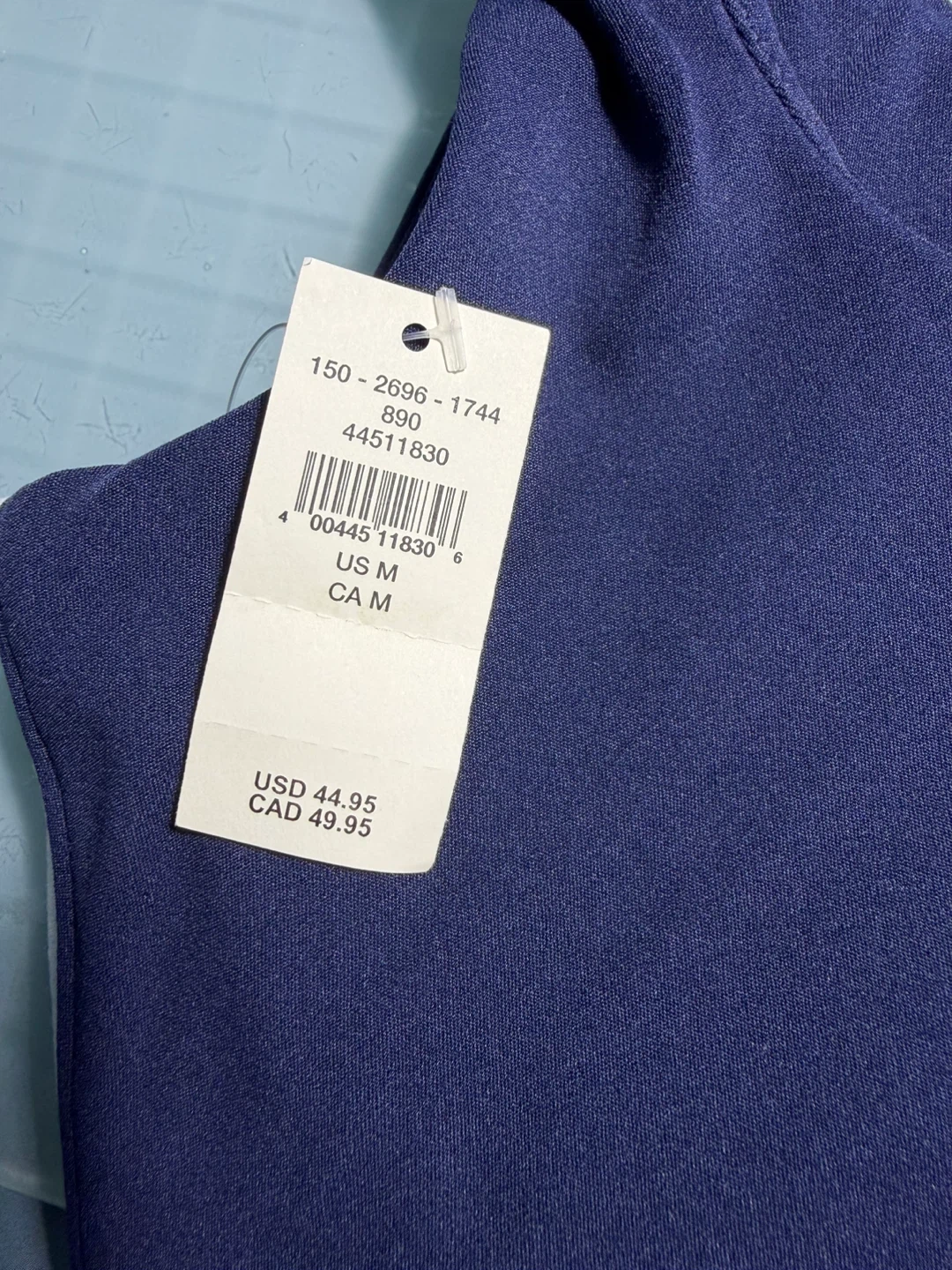 AE Offline Blue Sports Bra Crop Top Size M - photo 3