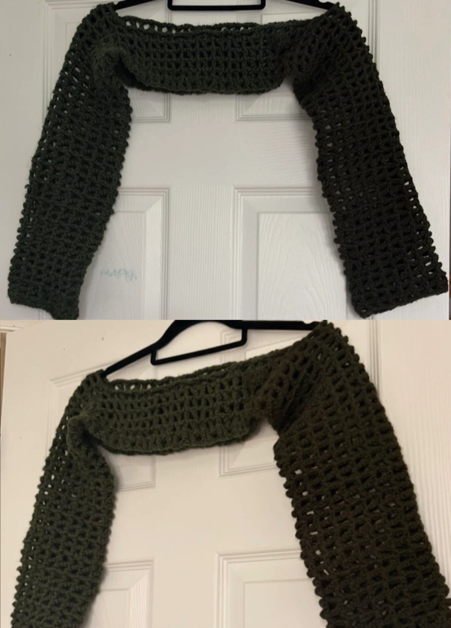 Crocheted Arm Warmers - photo 2