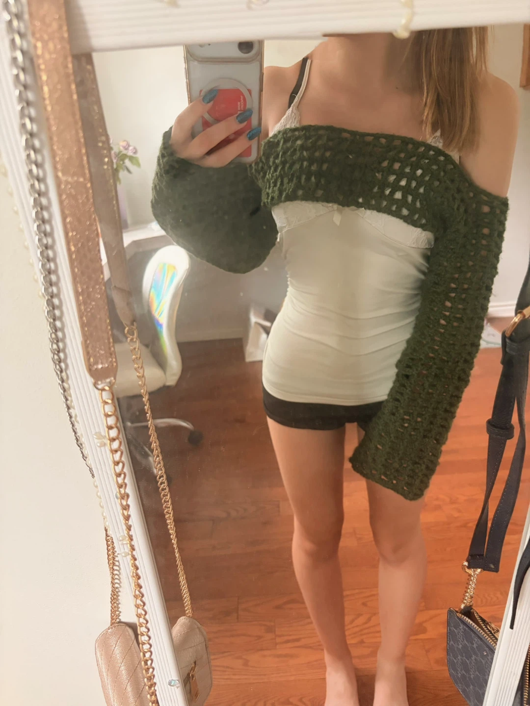 Crocheted Arm Warmers - photo 4