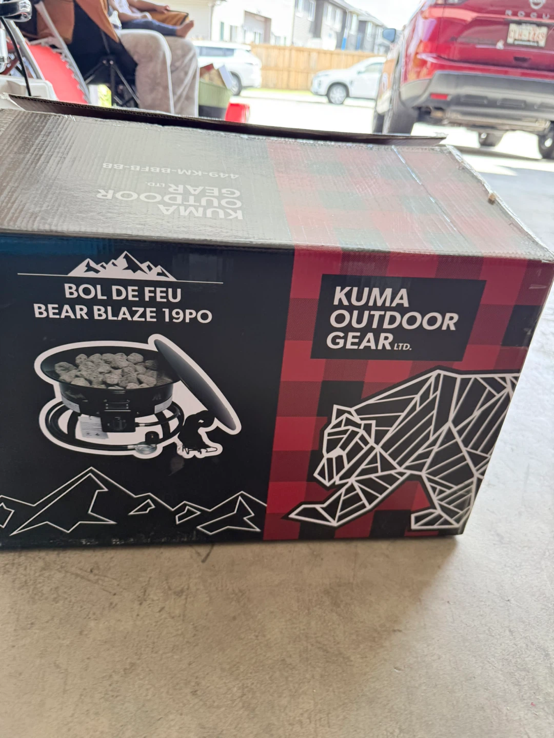 Kuma Outdoor Gear Bear Blaze 19PO Fire Pit