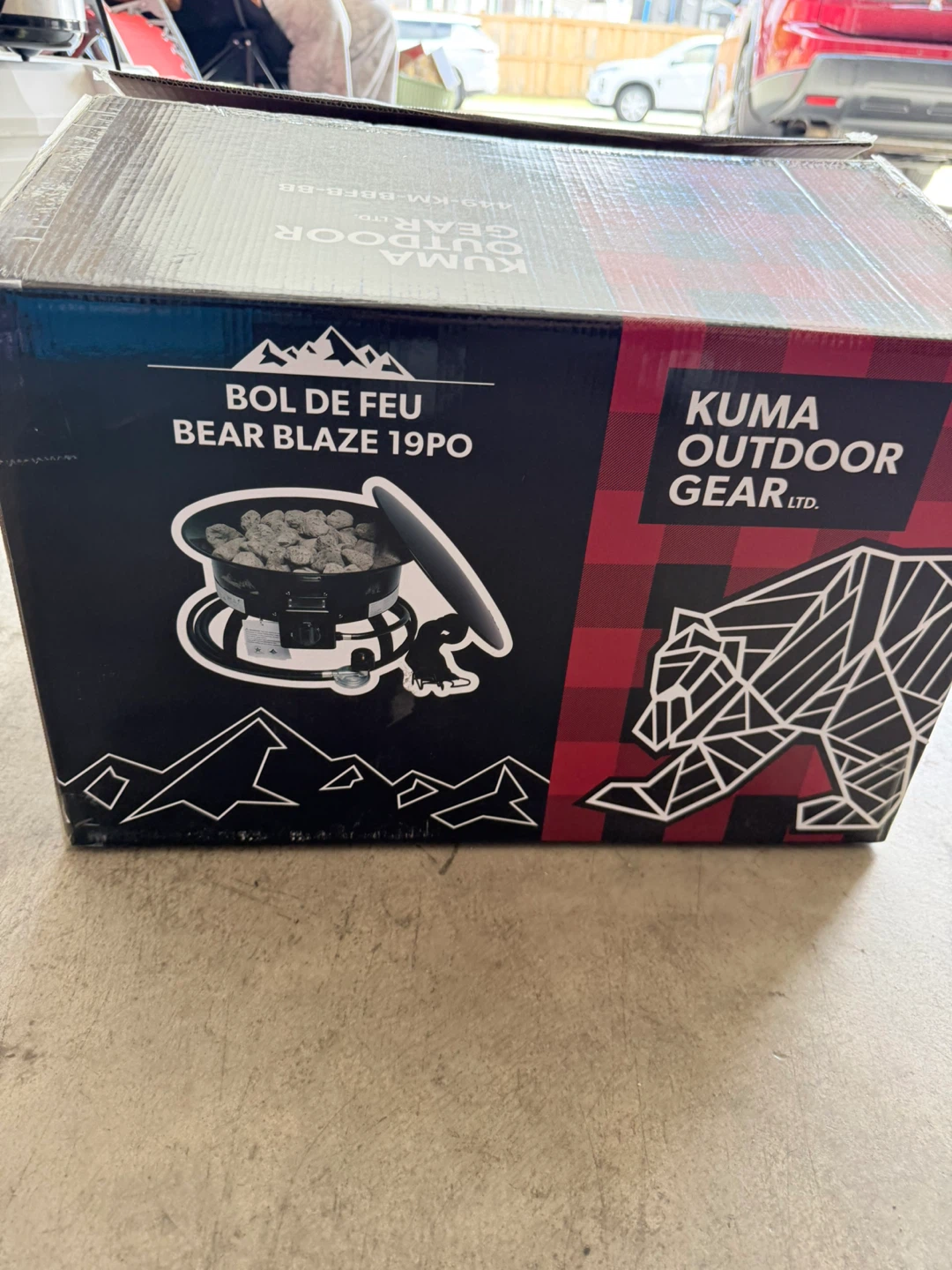 Kuma Outdoor Gear Bear Blaze 19PO Fire Pit - photo 2