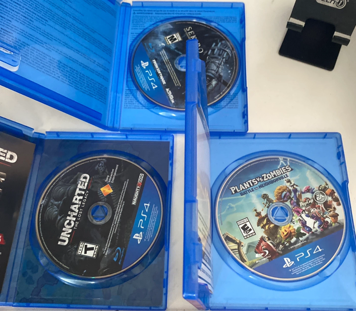 PS4 Games Bundle: Sekiro, Uncharted, Plants vs Zombies - photo 2