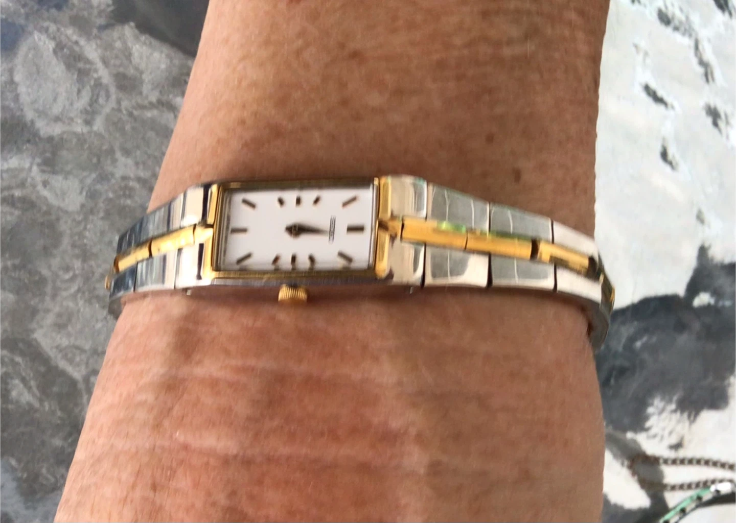 Seiko Women's Two-Tone Rectangle Watch - photo 2