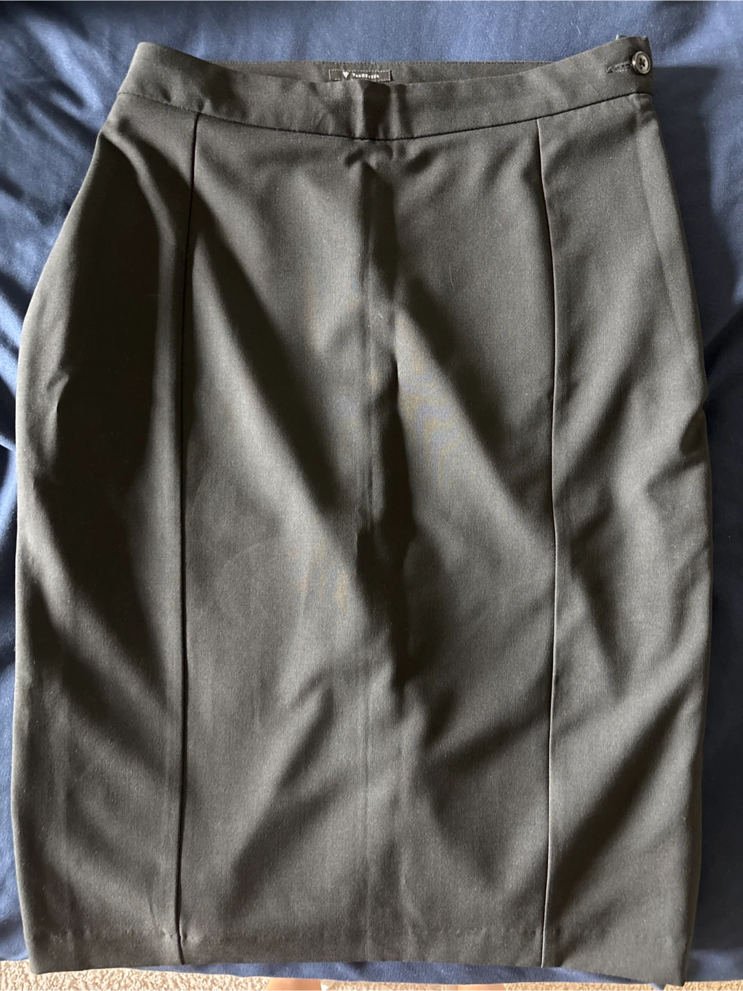 Black pencil skirt