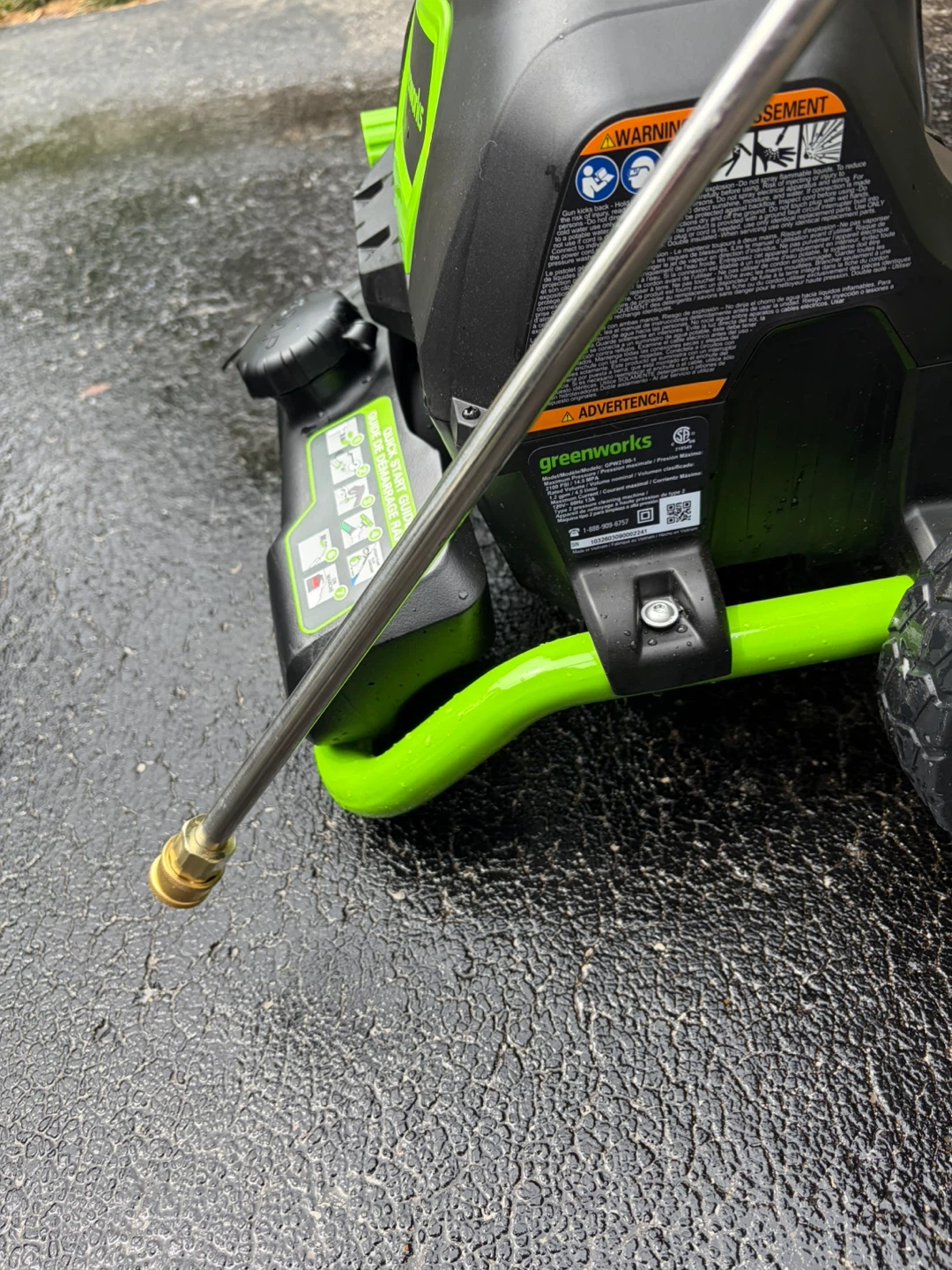 Greenworks 2100 PSI Electric Pressure Washer - photo 3