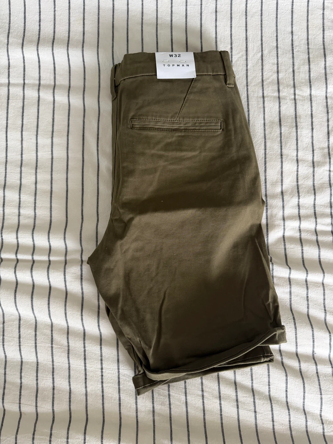 Topman Khaki Chino Shorts W32 - photo 2