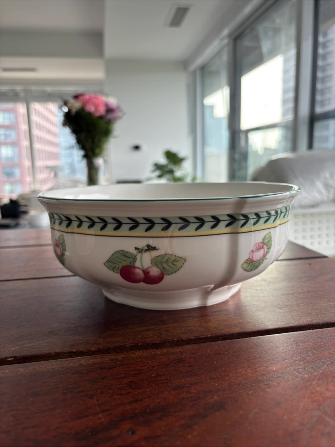 Villeroy & Boch Set of 2 Porcelain Bowls Cherry Design - photo 3