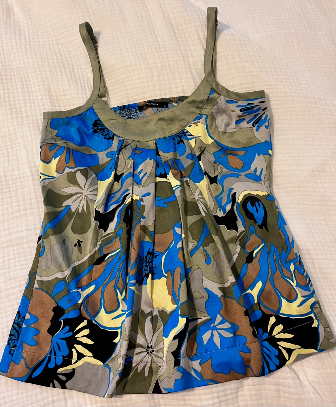 Vero Moda Floral Print Tank Top Size S