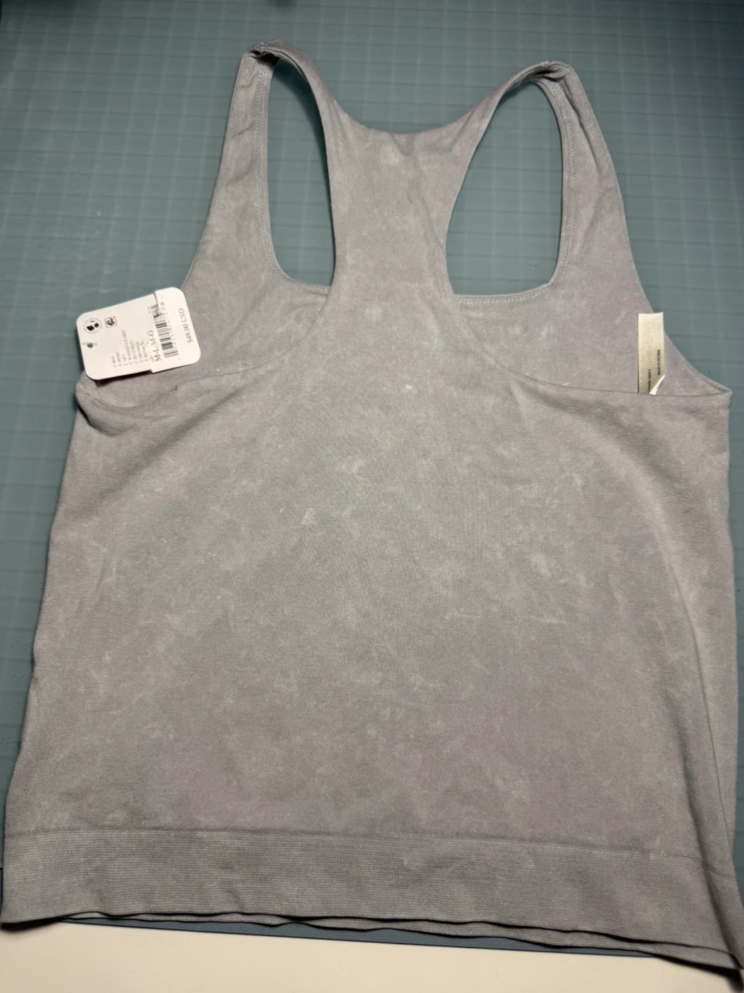Free People Movement Washed Ice Grey Tank Top M/L - photo 2