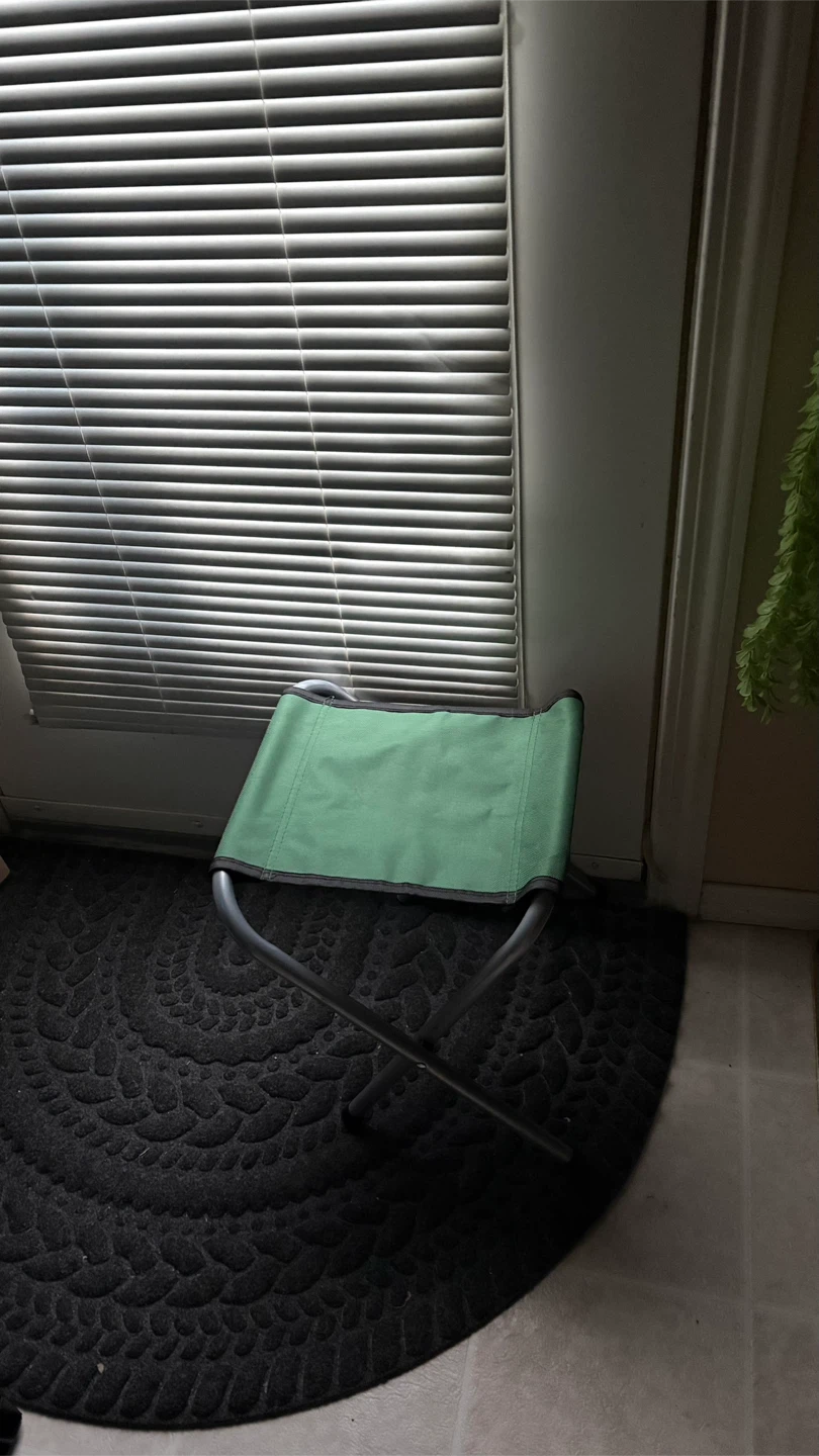 ⚽️ Green Folding Stool - photo 3
