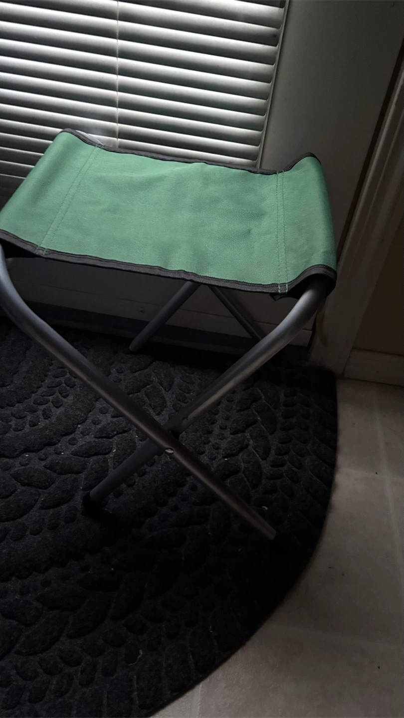 ⚽️ Green Folding Stool - photo 4