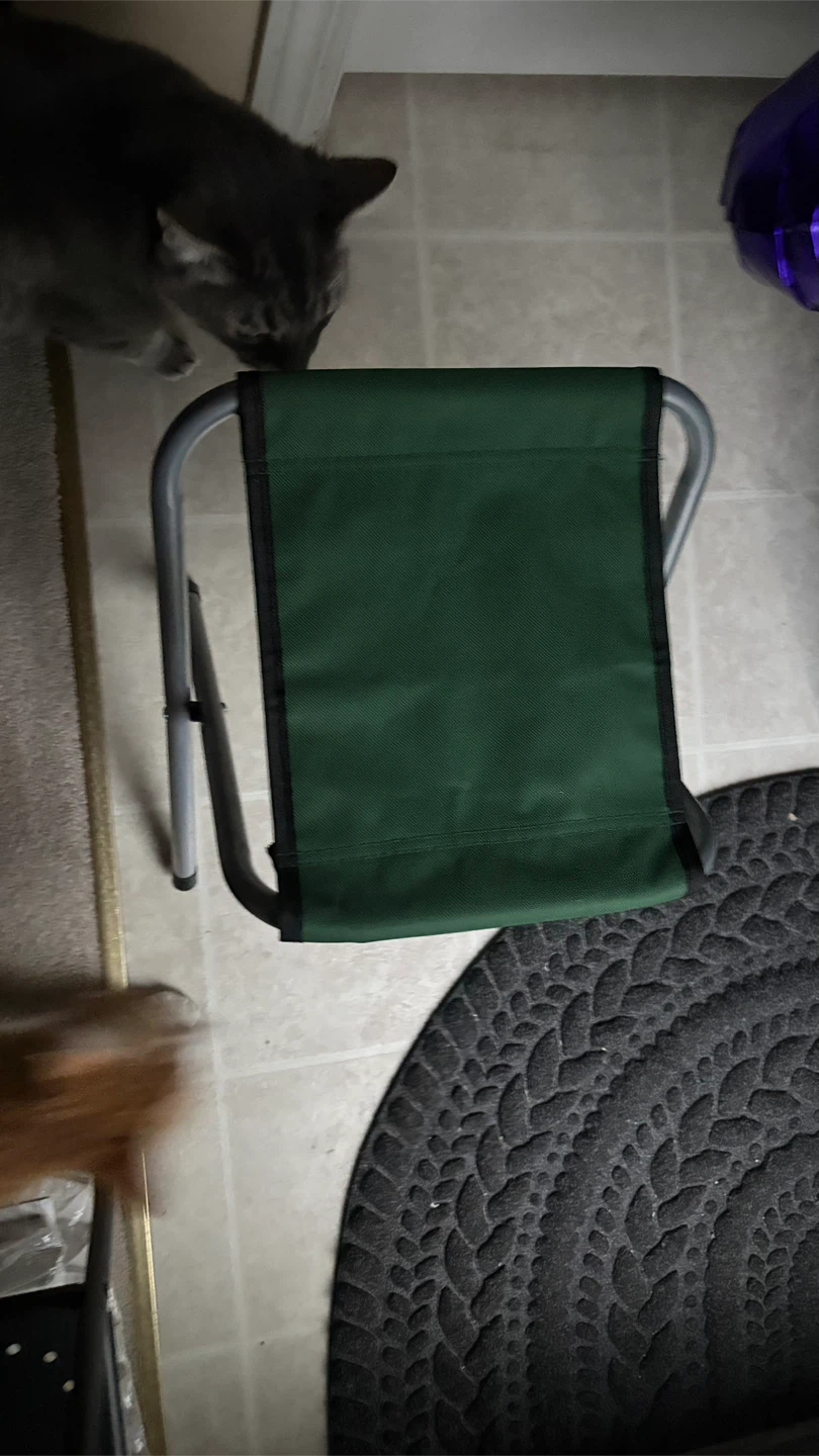 ⚽️ Green Folding Stool - photo 5