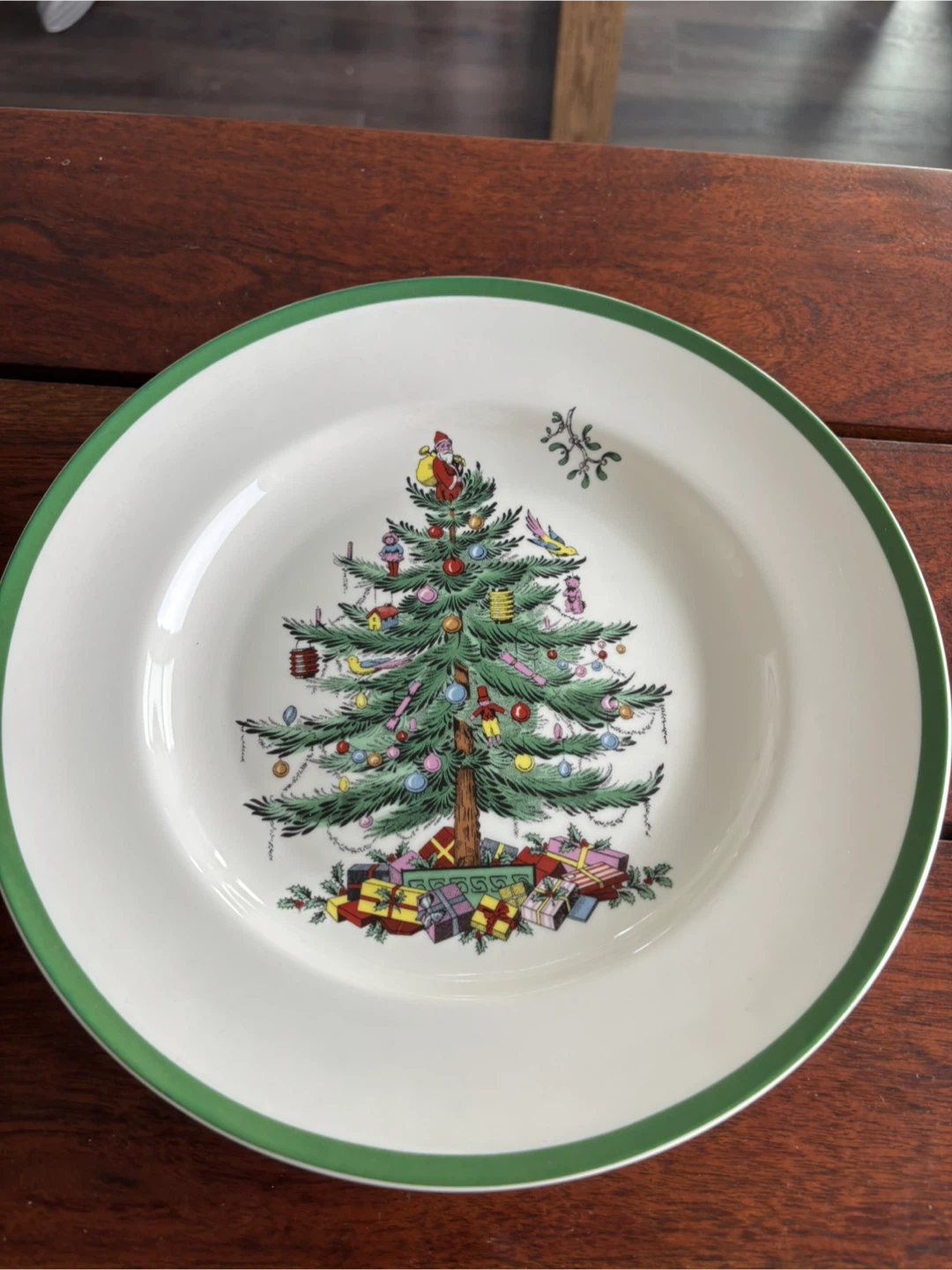 Spode Christmas Tree Plate