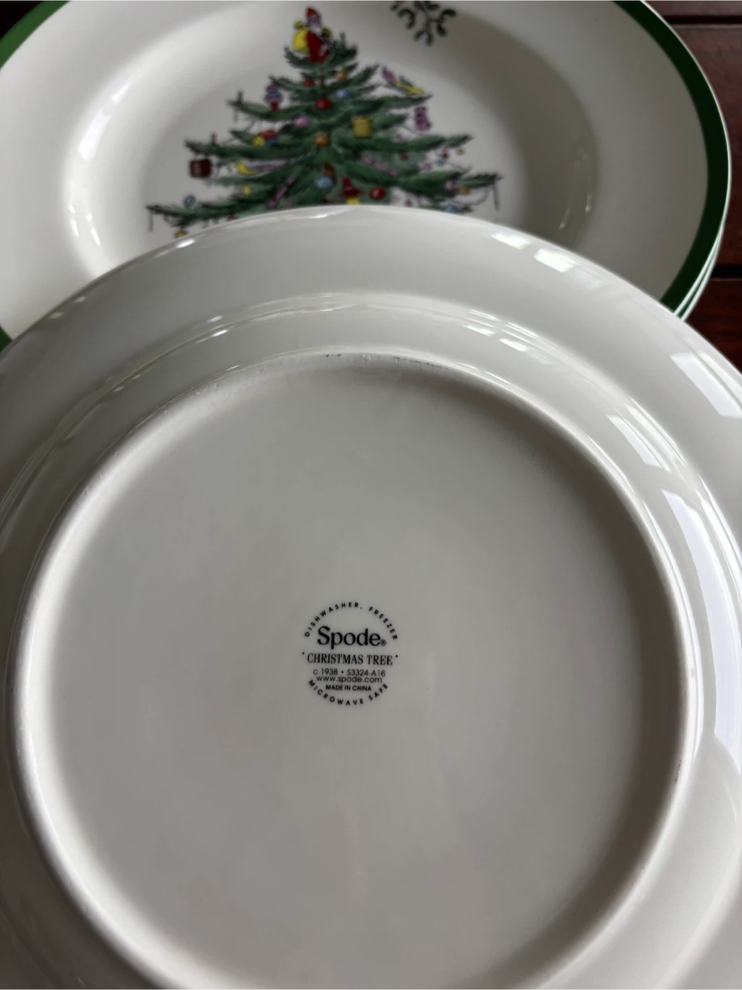 Spode Christmas Tree Plate - photo 2