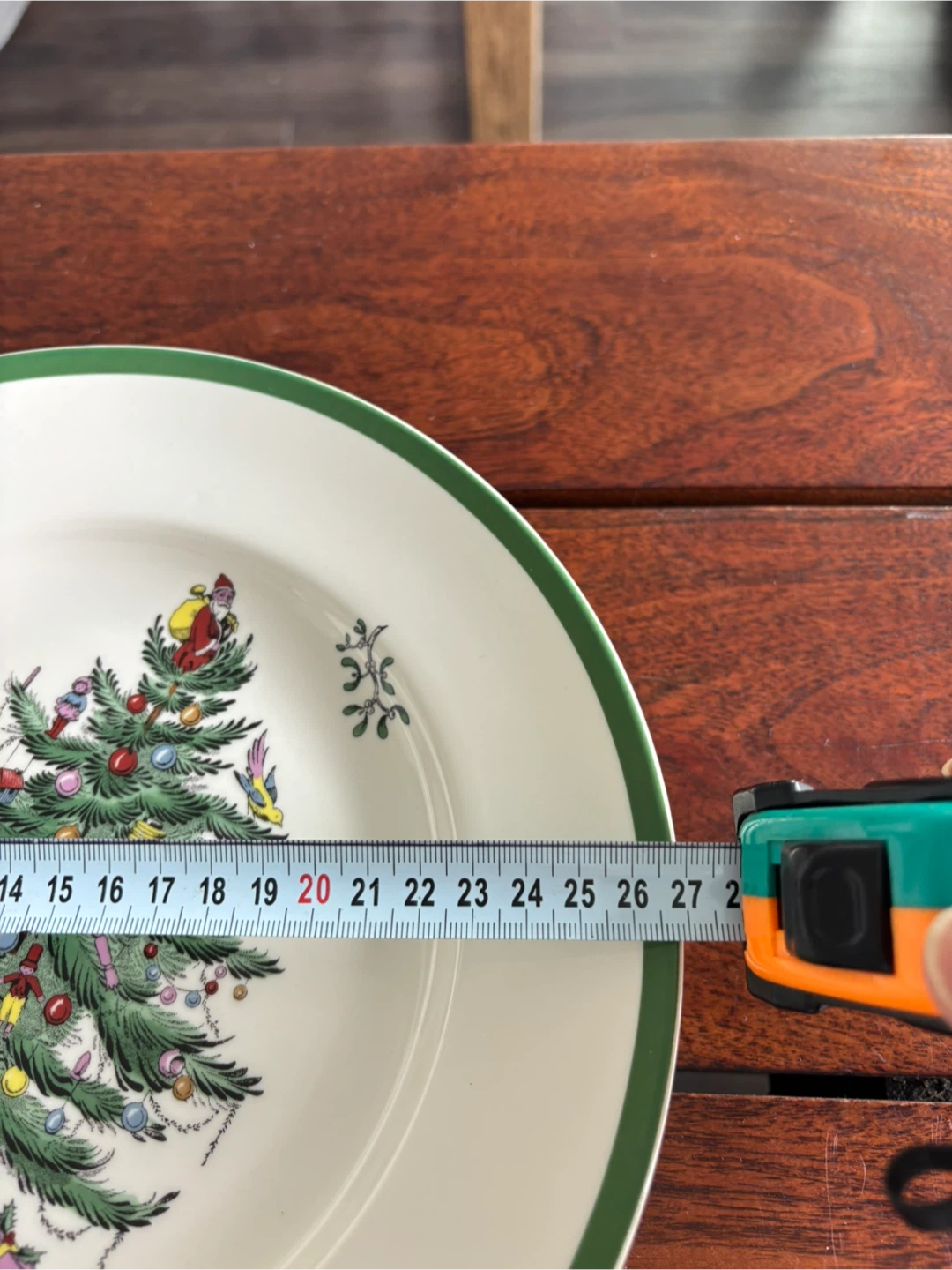 Spode Christmas Tree Plate - photo 3