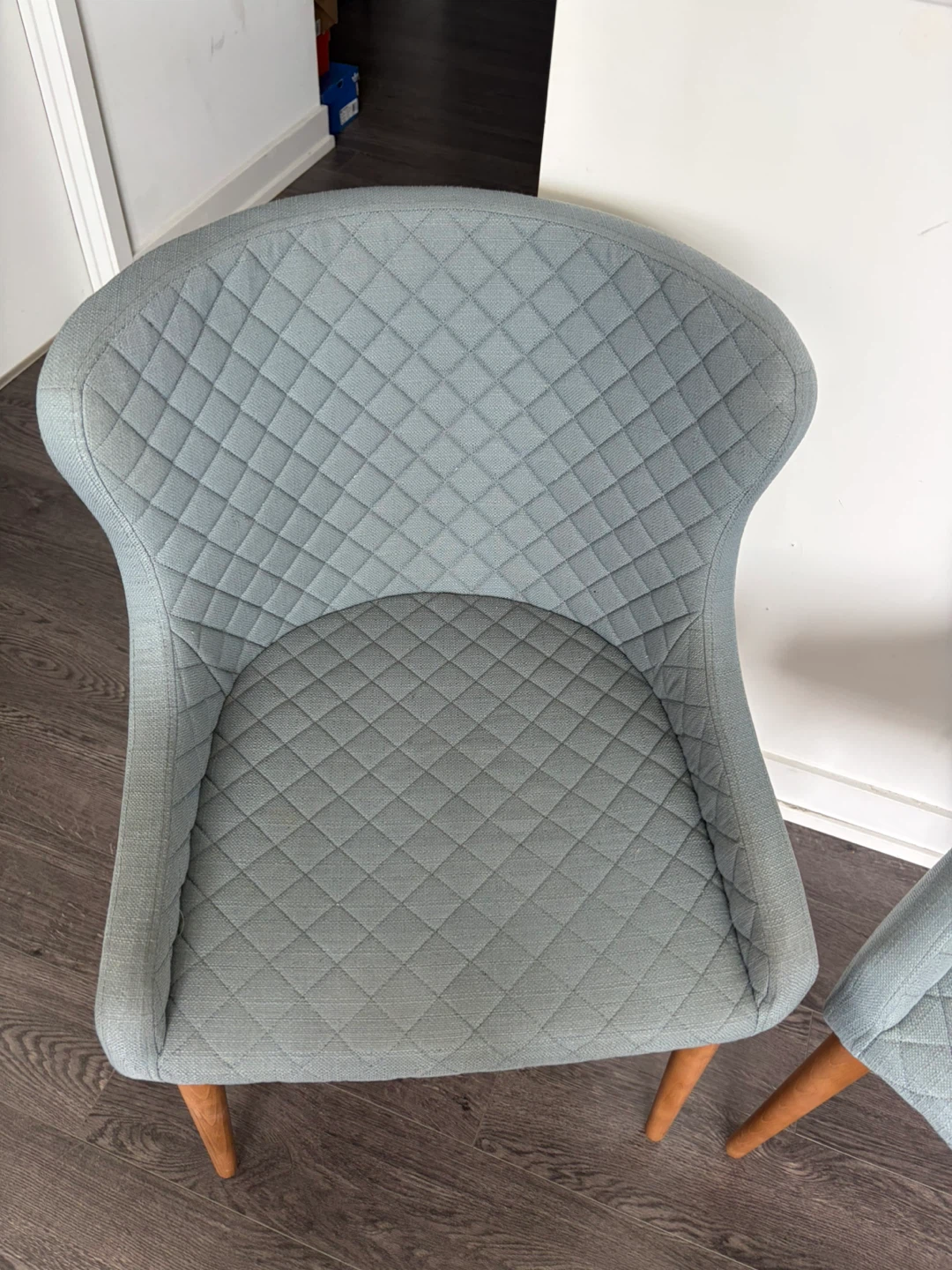 Two Structube Sandy Dining Chairs - photo 3