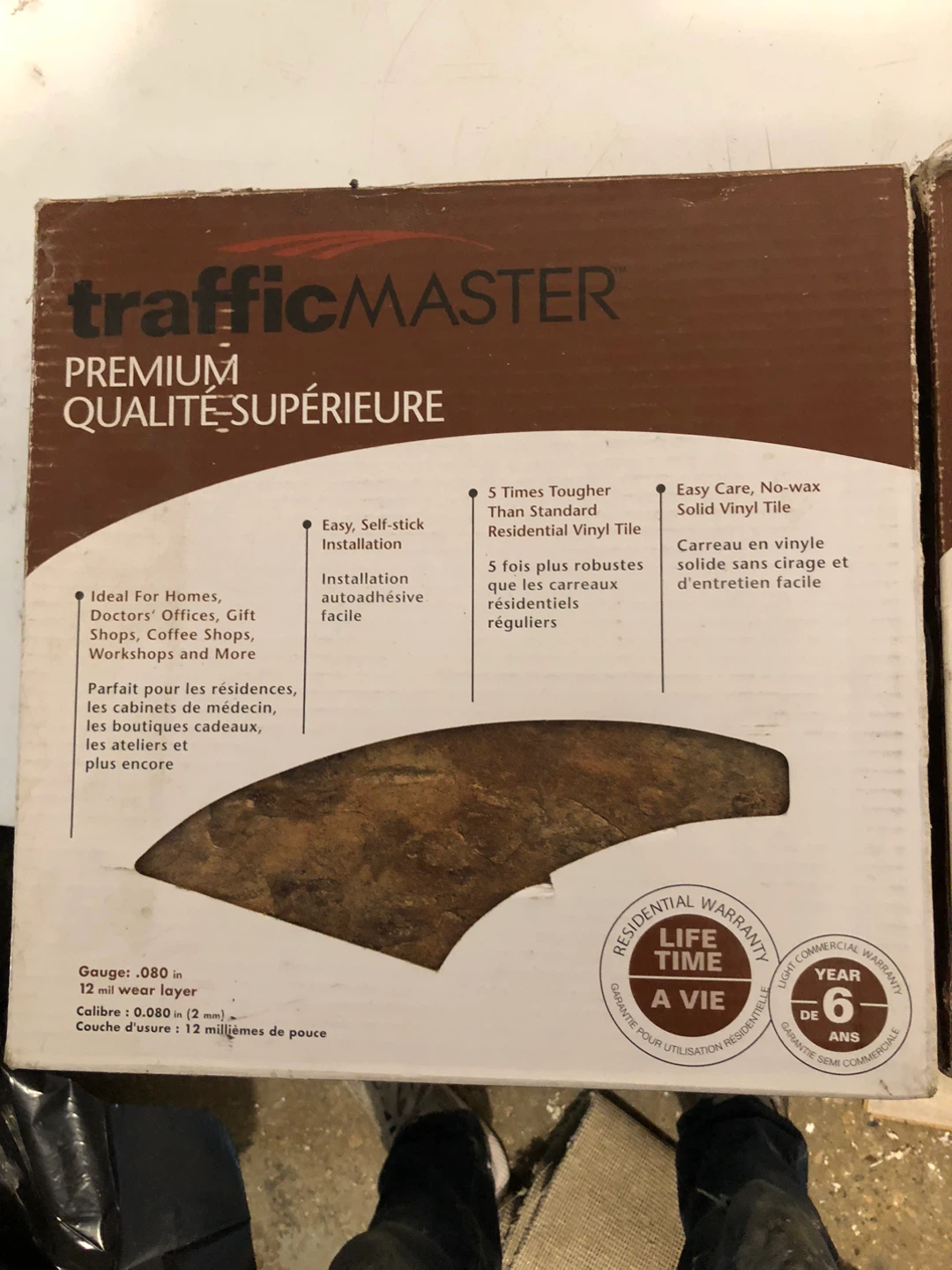 TrafficMASTER Premium Vinyl Tiles