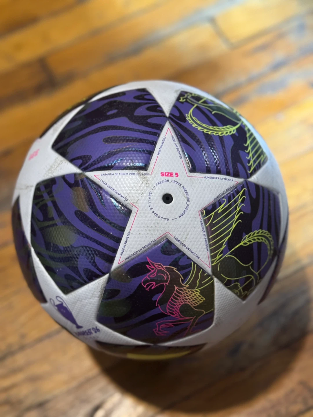 Adidas Champions League soccer ball- fifa quality certified - photo 3