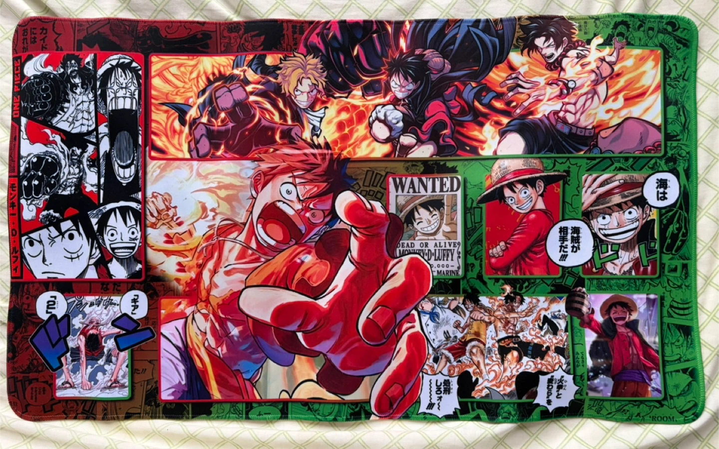 New One Piece Monkey D. Luffy Gaming Mat 60cm X 35cm