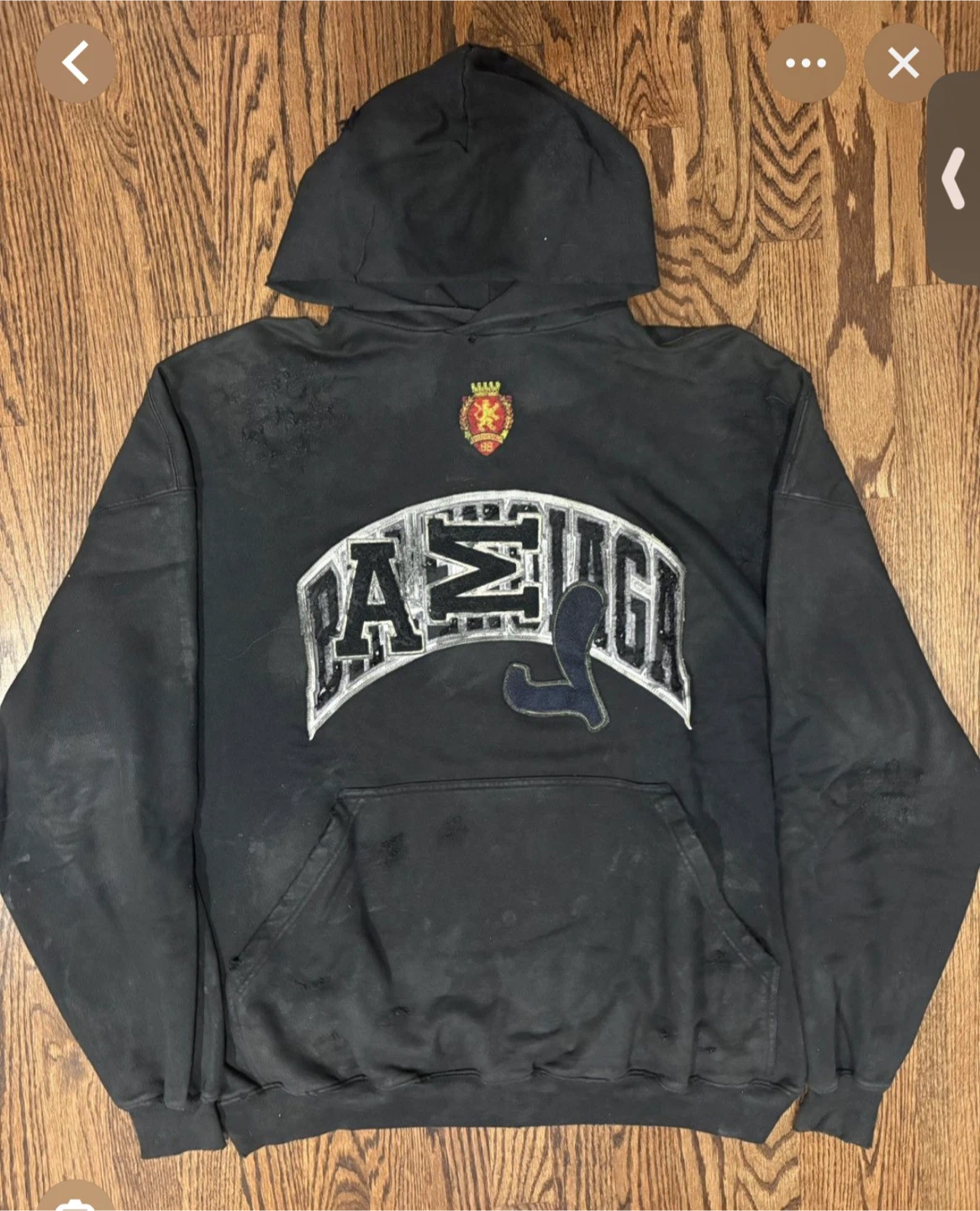 Balenciaga Logo Hoodie - photo 3