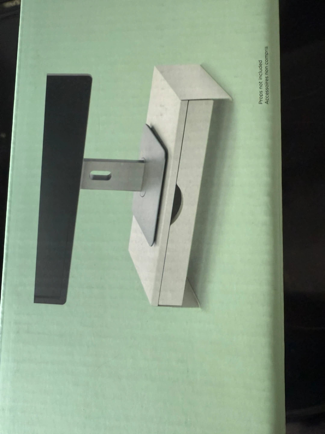 Monitor Stand with Drawer - White - photo 3